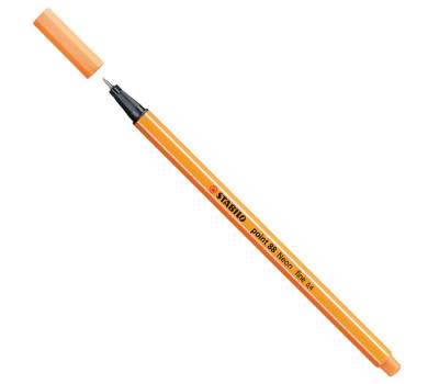 Fineliner Point 88 - tratto 0,4 mm - colori assortiti neon - conf. 6 pezzi - Stabilo - 88/6-1 - 4006381493451 - DMwebShop - 3