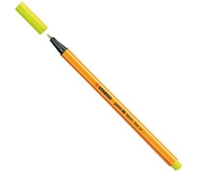 Fineliner Point 88 - tratto 0,4 mm - colori assortiti neon - conf. 6 pezzi - Stabilo - 88/6-1 - 4006381493451 - DMwebShop - 4