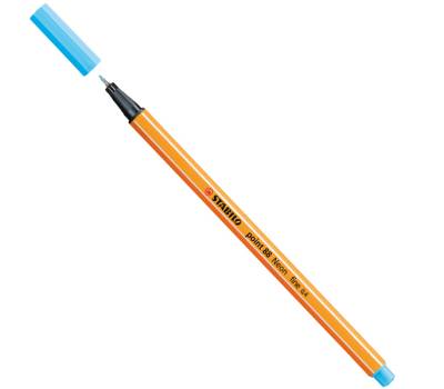 Fineliner Point 88 - tratto 0,4 mm - colori assortiti neon - conf. 6 pezzi - Stabilo - 88/6-1 - 4006381493451 - DMwebShop - 6