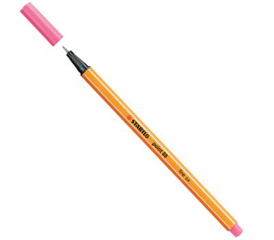 Fineliner Point 88 - tratto 0,4 mm - colori assortiti pastel - conf. 8 pezzi - Stabilo - 88/8-01 - 4006381493499 - DMwebShop - 3