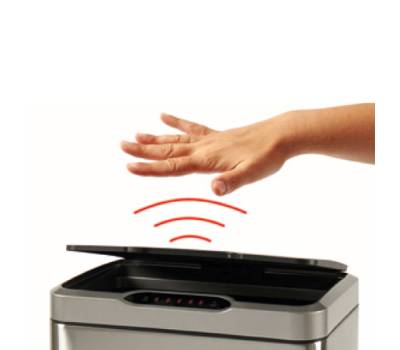 Pattumiera Alfred - con sensore apri e chiudi - 30 lt - Perfetto - 28030 - 8052474280305 - DMwebShop - 1