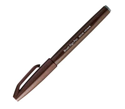 Pennarello Brush Trendy Sign Pen - colori assortiti - conf. 6 pezzi - Pentel - 0022407 - 8006935224070 - DMwebShop - 5