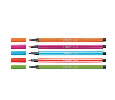 Pennarelli Pen 68 - colori assortiti - scatola in metallo 40 pezzi - Stabilo - 6840-6 - 4006381327268 - DMwebShop - 1