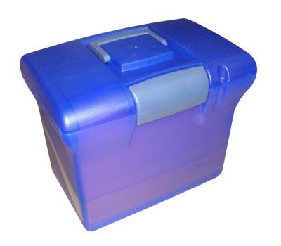 Valigetta Arianna - blu - con 5 cartelle sospese Joker interasse 33 cm - 37 x 25 x 30 cm - colori assortiti - Bertesi - Arianna BL5 - 8058983260104 - DMwebShop - 1