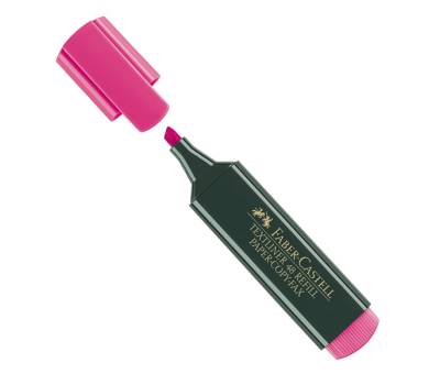 Evidenziatore Textliner 48 - punta a scalpello - tratto 1 - 3 - 5 mm - astuccio 8 colori - Faber Castell - 154862 - 4005402548637 - DMwebShop - 4