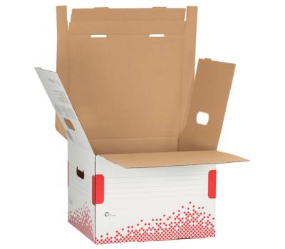 Scatola container Speedbox - Medium - 32,5 x 36,7 cm - dorso 26,3 cm - conf. 15 pezzi - Esselte - 623912 - 4049793026022 - DMwebShop - 2