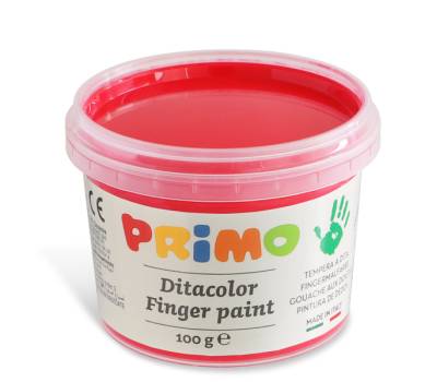Ditacolor colori a dita - 100 ml - con pennello - valigetta 6 colori - Primo - 221TD100SP - 8006919002212 - DMwebShop - 7