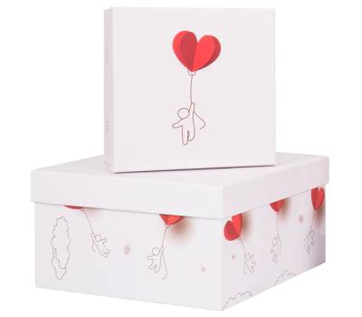 Set scatole regalo - dimensioni assortite - fantasia Charmed - conf. 6 pezzi - No Brand - HK-93 - 8699071183242 - DMwebShop - 1