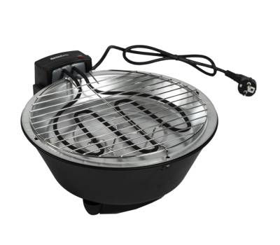 Griglia elettrica da tavolo BBQ1 - 1250 W - nero - Melchioni Family - 118380031 - 8006012342192 - DMwebShop - 1