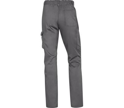 Pantalone da lavoro Panostrpa - sargia-poliestere-cotone-elastan - taglia L - grigio-nero - Deltaplus - PANOSTRPAGNGT - 3295249230135 - DMwebShop - 1