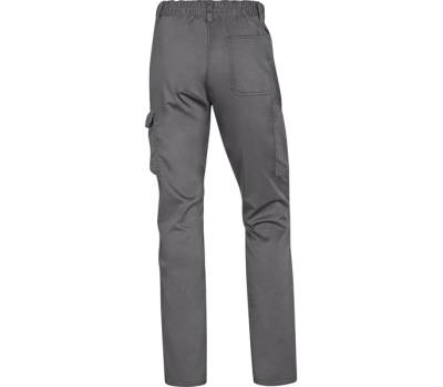 Pantalone da lavoro Panostrpa - sargia-poliestere-cotone-elastan - taglia XL - grigio-nero - Deltaplus - PANOSTRPAGNXG - 3295249230142 - DMwebShop - 1