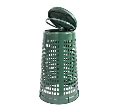 Trespolo portasacco con anello fermasacco diametro 38 cm altezza 85 cm 110 lt verde Mobil Plastic Mobilplastic 69 110 VES - 22242 - 2