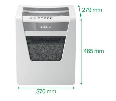 Distruggidocumenti Office P4 - taglio a frammenti 4 x 40 mm - IQ - Leitz - 80030000 - 4002432118960 - DMwebShop - 2