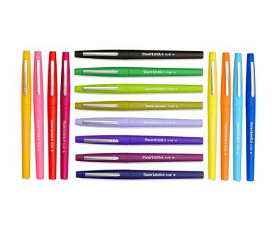 Pennarello Flair Nylon - colori assortiti Tropical - astuccio 16 pezzi - Papermate - 2061396 - 3501179510309 - DMwebShop - 1