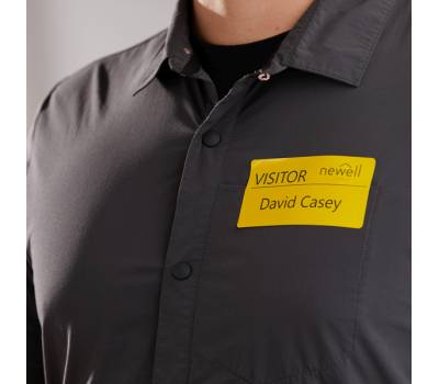 Rotolo 220 etichette per LabelWriter - spedizione-badge - 54 x 101 mm - giallo - Dymo - 2133400 - 3026981334009 - DMwebShop - 1
