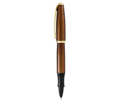 Penna roller Aldo Domani - punta M - fusto tabacco - Monteverde - J059666 - 80333596661 - DMwebShop - 1