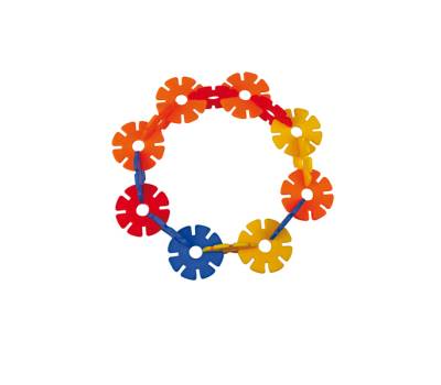 Fiorincasteri in plastica colori assortiti - conf. 420 pezzi - Cwr - 12344 - 8004957123449 - DMwebShop - 2