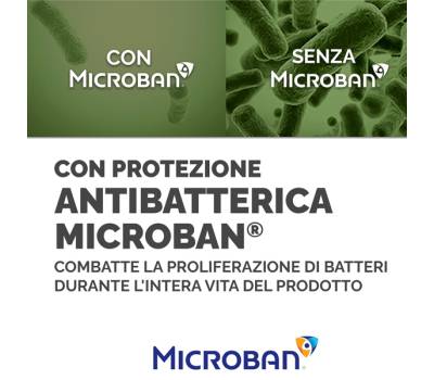 Mousepad con poggiapolsi in FoamFusion Microban PlusTouch - nero - Fellowes - 9252003 - 43859718917 - DMwebShop - 2