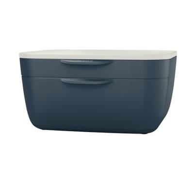 Cassettiera Cosy - 2 scomparti - grigio - Leitz - 53570089 - 4002432124770 - DMwebShop - 1