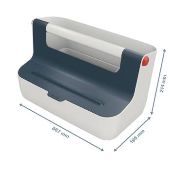 Cassetta portaoggetti con maniglia Cosy - grigio - Leitz - 61250089 - 4002432126217 - DMwebShop - 3