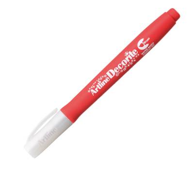 Marcatore Decorite - punta pennello - rosso - Artline - A EDF-F/R - 4549441010644 - DMwebShop - 1