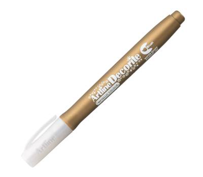 Marcatore Decorite - punta pennello - oro - Artline - A EDF-F/O - 4549441010842 - DMwebShop - 1