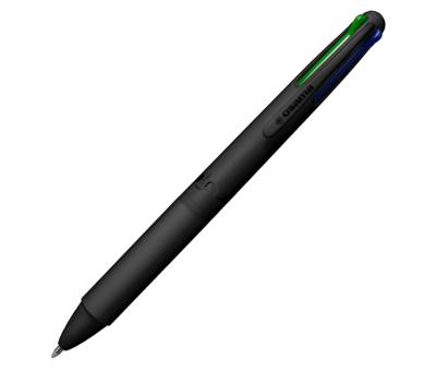 Astuccio penne a sfera All Black - punta 1 mm - 4 colori - conf. 6 pezzi - Osama - OW 84005713 - 8059484005713 - DMwebShop - 1