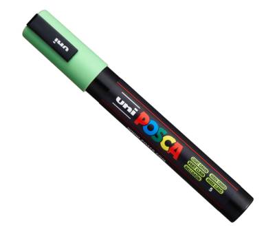Marcatore Uni Posca PC5M - con coperchio verde - punta media - colori assortiti - gift box 18 pezzi - Uni Mitsubishi - M 84008578 - 8059484008578 - DMwebShop - 2