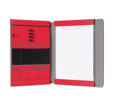 Portablocco Meet - con alette magnetiche - 31 x 25 x 1,4 cm - rosso - InTempo - 8244MT28 - 8029221848835 - DMwebShop - 1
