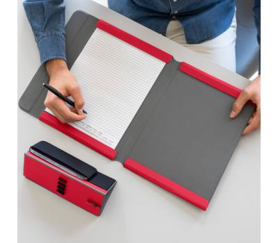 Portablocco Meet - con alette magnetiche - 31 x 25 x 1,4 cm - rosso - InTempo - 8244MT28 - 8029221848835 - DMwebShop - 3
