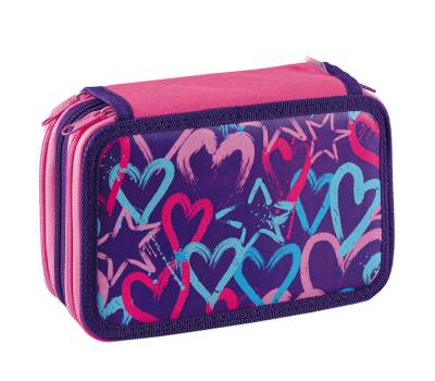 Astuccio 3 Zip Fantasy - 13 x 20 x7,5 cm - colori assortiti - conf. 12 pezzi - Favorit - 400184015 - 8006779051047 - DMwebShop - 5