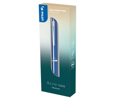 Penna a sfera scatto Acro 1000 - punta 1 mm - fusto azzurro - Pilot - 011252 - 3131910435945 - DMwebShop - 1