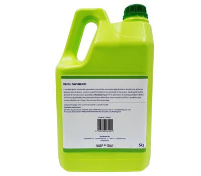 Detergente pavimenti Ebiol Tanica 5 kg - agrumi - Livrex - LX0101 - 8053736061205 - DMwebShop - 1