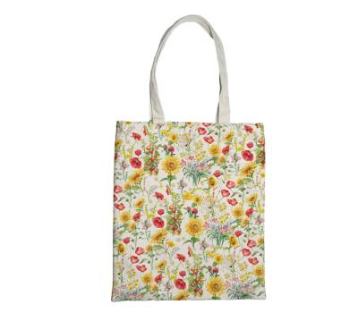 Shopper Nature Flowers - 42x38,5 cm - eco cotone - fantasie assortite - conf. 12 pezzi - Pigna - 0233105 - 8005235214910 - DMwebShop - 3