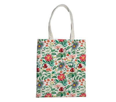 Shopper Nature Flowers - 42x38,5 cm - eco cotone - fantasie assortite - conf. 12 pezzi - Pigna - 0233105 - 8005235214910 - DMwebShop - 4