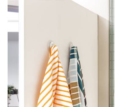 Gancio adesivo - mod.G - conf. 2 pezzi - Perfetto - 16950 - 8052474169501 - DMwebShop - 1