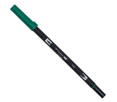 Pennarello Dual Brush 346 - sea green - conf. 6 pezzi - Tombow - PABT-346 - 4901991901474 - DMwebShop - 1