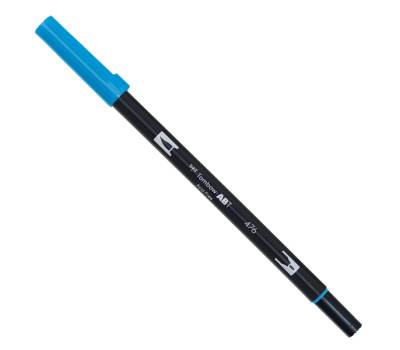 Pennarello Dual Brush 476 - cyan - conf. 6 pezzi - Tombow - PABT-476 - 4901991901634 - DMwebShop - 1