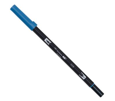 Pennarello Dual Brush 528 - navy blue - conf. 6 pezzi - Tombow - PABT-528 - 4901991901696 - DMwebShop - 1