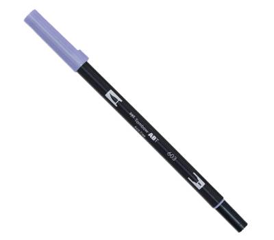 Pennarello Dual Brush 603 - periwinkle - conf. 6 pezzi - Tombow - PABT-603 - 4901991901771 - DMwebShop - 1
