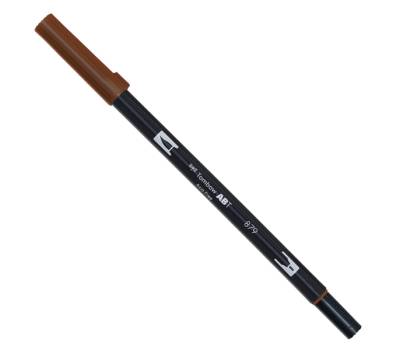 Pennarello Dual Brush 879 - brown - conf. 6 pezzi - Tombow - PABT-879 - 4901991902129 - DMwebShop - 1