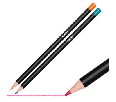 Matita Intensity Wood Premium - colori assortiti - conf. 24 pezzi - 9678231 Bic - 3086123653207 - DMwebShop - 1