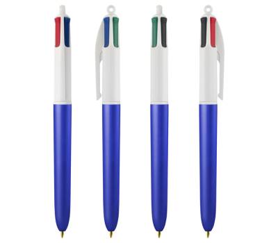 Penna sfera scatto multifunzione 4 Colors Glace' - punta 1 mm - colori assortiti - expo 40 pezzi - 520021 - 3086123751194 - DMwebShop - 1