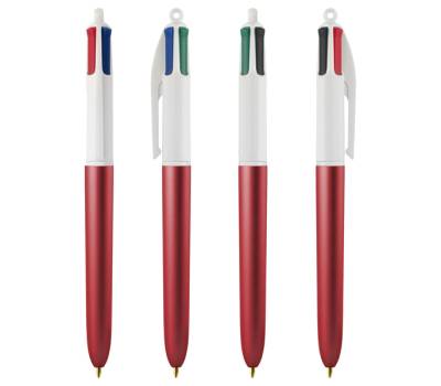 Penna sfera scatto multifunzione 4 Colors Glace' - punta 1 mm - colori assortiti - expo 40 pezzi - 520021 - 3086123751194 - DMwebShop - 3