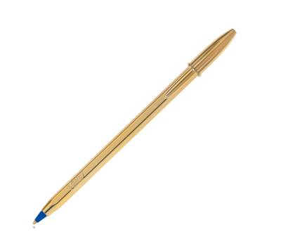 Penna Cristal Shine - fusto oro-argento - expo 40 pezzi - Bic - 9213381 - 3086129213382 - DMwebShop - 1