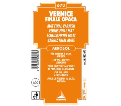 Vernice finale opaca spray - 400 ml - Maimeri - M5832673 - 8018721628313 - DMwebShop - 2