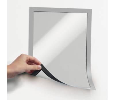 Cornice Duraframe Magnetic - A4 - 21 x 29,7 cm - argento - conf. 5 pezzi - Durable - 4869-23 - 86912CNF01 - DMwebShop - 1