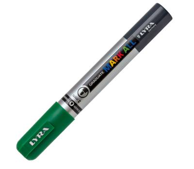 Marcatore a base d'acqua Graduate Mark All - punta tonda - 2 mm - verde prato - Lyra - L6820067 - 4084900608081 - DMwebShop - 1