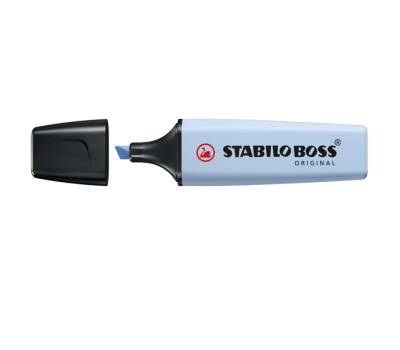 Evidenziatori Boss Pastel - punta a scalpello - tratto 2 - 5 mm - colori assortiti - astuccio 4 pezzi - Stabilo - 70/4-3 - 4006381558174 - DMwebShop - 1
