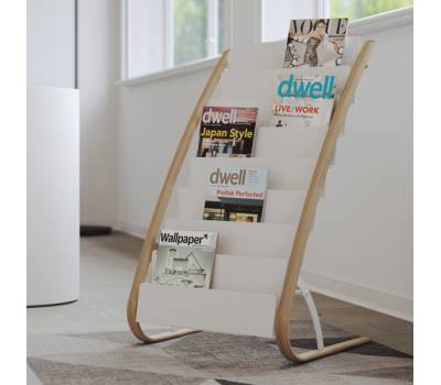Portariviste da terra - 58 x 50 x 93 cm - 8 x 2 tasche - Alba - DDEXPO8W BC - 3129710016952 - DMwebShop - 1